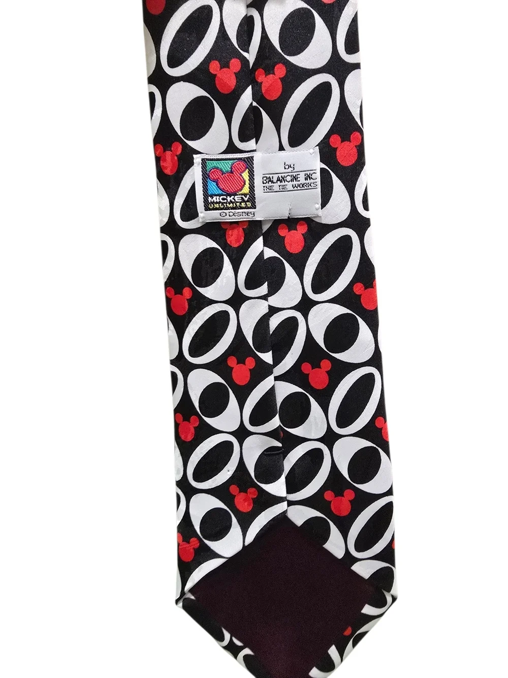Vintage Disney Mickey Mouse Tie By Balancine Inc